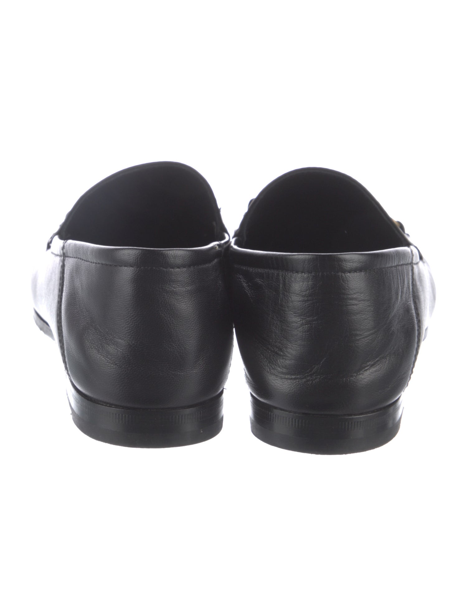 Gucci Horsebit Accent Leather Loafers